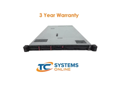HPE Proliant DL360 G10 2xGold 5122 3.6GHZ=8Cores 128GB 5x600GB 12G SAS P408i-a - Image 1 of 2