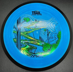 Axiom MVP Fission Trail Rare Swirly Special Edition James Conrad Line Disc Golf - Picture 1 of 24