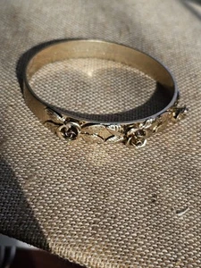 Danielle Nicole signierter Disney Rosen Armreif goldfarben Armband 3D - Bild 1 von 10