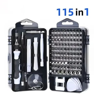 115 in 1 Magnetic Precision Screwdriver Set Computer Pc Phone Repair Tool Kit UK - Picture 1 of 23