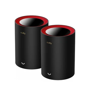 Cudy M3000(2-Pack) AX3000 2.5G Mesh Wi-Fi 6 System 2-Pack Retail - Picture 1 of 5