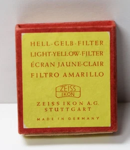 zeiss ikon hell gelb filter a 32 349/g - Bild 1 von 3
