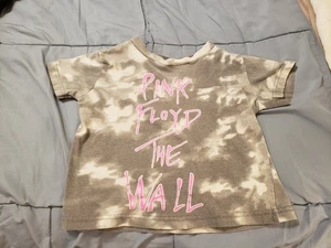 Pink Floyd The Wall grau und rosa Kleinkind T-Shirt Größe 4T - Bild 1 von 4