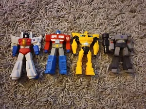 Set Of 4 Hasbro Titan Guardians Transformers Vinyl Action 6" Figures - Picture 1 of 12