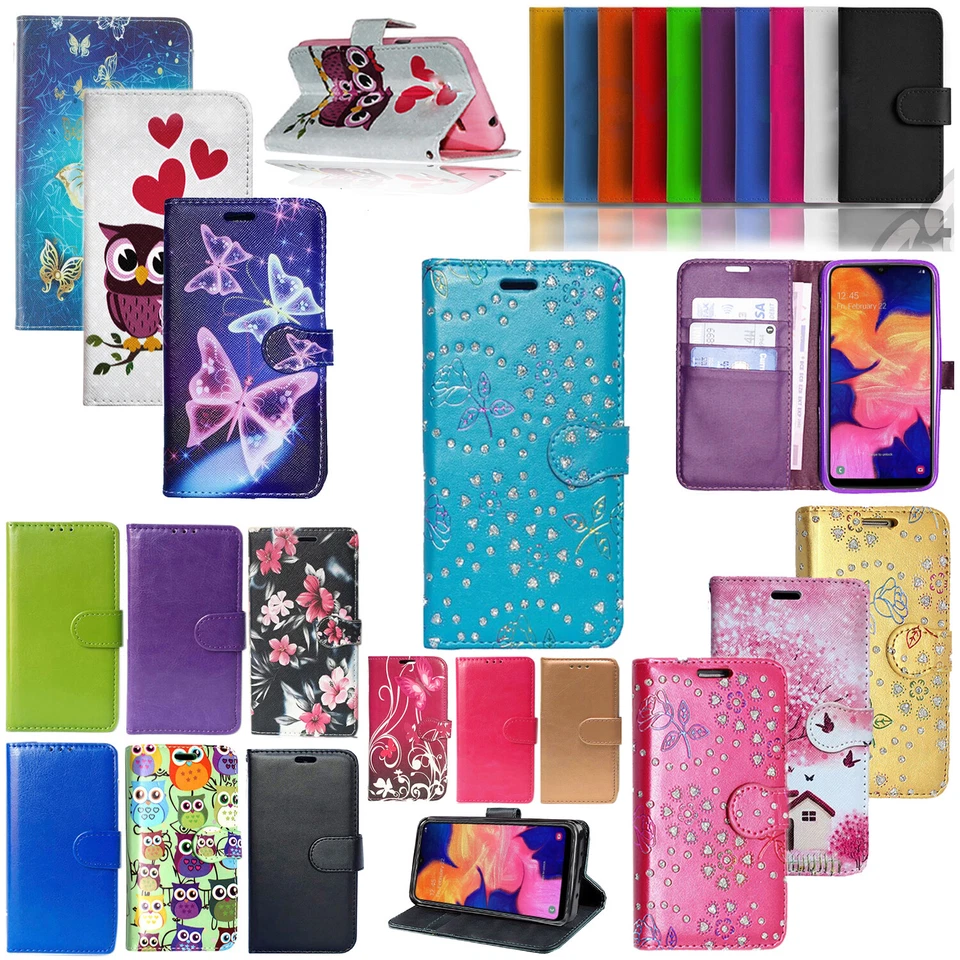 For Samsung Galaxy A10 A20e A40 A50 A70 A51 A71 PU Leather Wallet Flip Case Covr