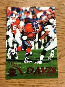 1996 Pacific Trading Cards Pacific Collection Terrell Davis Denver Broncos #35 - Picture 1 of 2