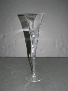 Ceska "Danielle" Fine Crystal Champagne Flute 10.25" High Signed - Picture 1 of 8
