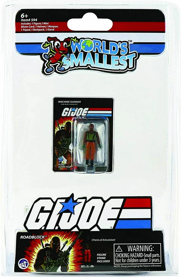 Micro figuras de acción GI Joe vs Cobra más pequeñas del mundo: bloqueo de carretera Foto 1 de 1