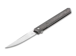Boker Plus Kwaiken Air Titanium Pocket Knife 3.54" VG-10 Blade Burnley - 01BO169 - Picture 1 of 11