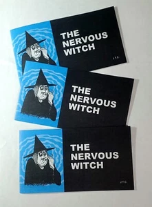 SALE: 3/5.00 VTG OOP Chick TRACT 2001 Comic "The Nervous Witch" (Harry Potter) - Bild 1 von 9
