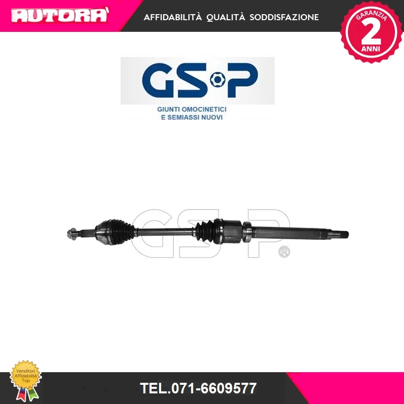 299042 Albero motore/Semiasse dx adatto a Ford Transit Connect (MARCA-GSP).. - Imagem 1 de 1