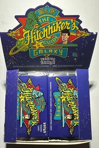 Unopened Pack 1994 Cardz The Hitchhiker's Guide To The Galaxy Trading Cards - Picture 1 of 1