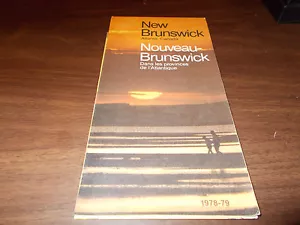 1978-79 Nueva hoja de ruta vintage emitida por la provincia de Brunswick - Imagen 1 de 1