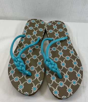 Chanclas Vera Bradley nuevas con etiquetas | Totally Turq | Para mujer 9-10 Foto 1 de 4