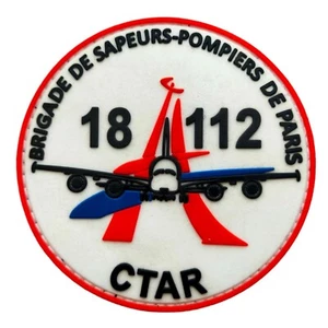 ecusson FRANCE SAPEURS POMPIERS CTAR AEROPORT PARIS fire patch - Photo 1/1