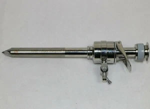 Laparoscopic SS Flap Multifunction Trocar With Cannula 10mm Surgical Instruments - Picture 1 of 7