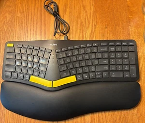 Nulea Ergonomical 2.4G Wireless Bluetooth Keyboard RT05 Model HD315 - Picture 1 of 6