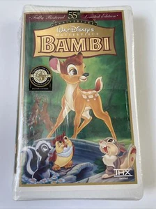 Walt Disney Bambi VHS Masterpiece 55th Anniversary Limited Edition NEW Sealed - Picture 1 of 7