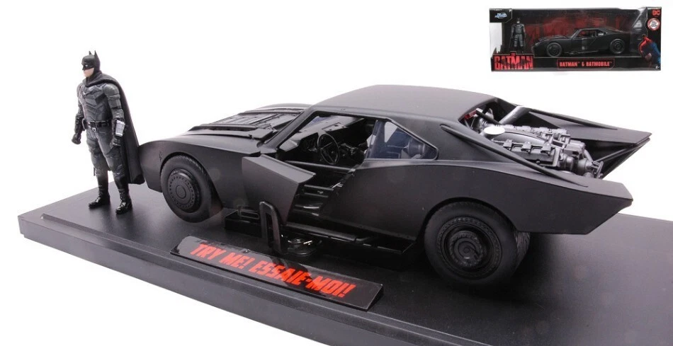 BATMAN BATMOBILE 2022 TRY ME WITH FIGURE 1:18 - Immagine 1 di 1