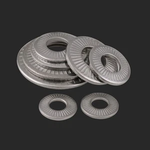 Toothed Shakeproof Lock Washers - 304 Stainless Steel M3 M4 M5 M6 M8 M10 M12 M16 - Picture 1 of 9