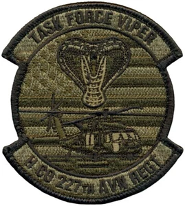 US ARMY H Co. 227 AVIATION REGIMENT TASK FORCE VIPER PATCH - Picture 1 of 1