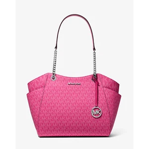 Bolso de hombro Michael Kors Jet Set grande con logotipo de firma 35S4STVT3B-DRfruit - Imagen 1 de 8