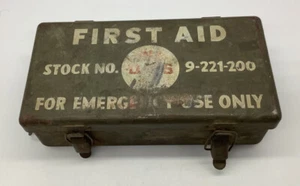 Stock kit pronto soccorso USA 1947-1950 n. 9-221-200 forniture originali - Foto 1 di 7