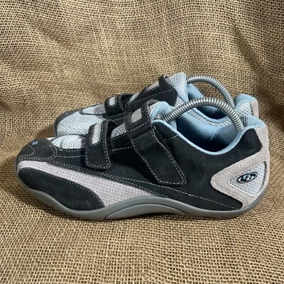 Sapato de ciclismo feminino Specialized Sonoma tamanho UE 41 EUA 10 cinza e azul  - Imagem 1 de 4