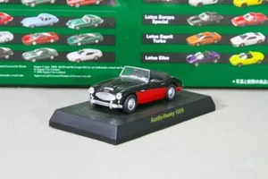 Kyosho 1/64 Austin-Healey 100/6 Minicar britannica nera1 - Foto 1 di 3