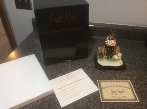 P. Buckley Moss Sculpture Figurine Young Shepherd Limited Edition 114/500 - Picture 1 of 12