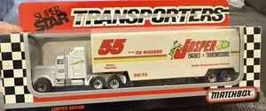 1992 Matchbox Transporters Ted Musgrave #55 Jasper Engines 1:87 Nib Diecast - Picture 1 of 2