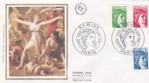 FRANCE 1981 FDC SABINE YT 2154 A 2156 - Foto 1 di 1