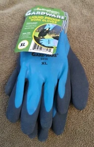 Gard Ware C318XL Liquid-Proof Work Gloves, Double Coated, Unisex XL, NEW - Picture 1 of 2