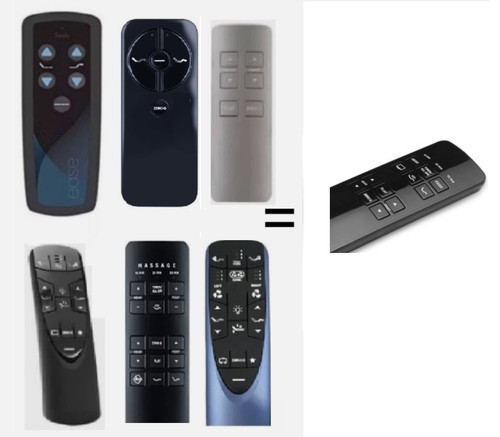 UPGRADED VERSION Replacement Remote Compatible with Sealy Ease 1.0/2.0 ...