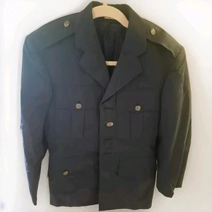 Vintage 80s US Air Force Dress Blue Jacket -  35XS - Navy Blue - Picture 1 of 5