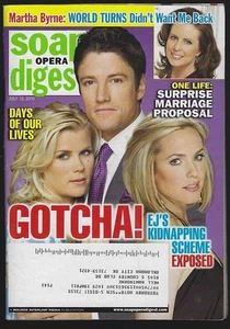Soap Opera Digest July 13, 2010 Days of Our Lives Rebecca Budig Tuc Watkins - Imagen 1 de 1