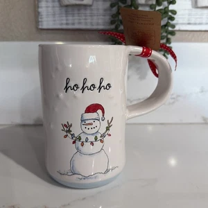 Rae Dunn HO HO Schneemann große Tasse - Bild 1 von 5