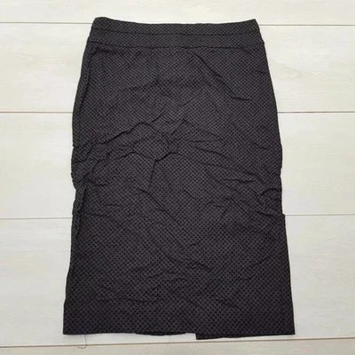 RW&CO Smart Workwear Skirt Size XS 6-8 Black Geometric Stretch Elastic Waist - Image 1 of 4