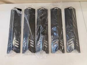 Unicook Porcelain Heat Plate 15"x3-7/8" BBQ Grill Shield Lot of 5 New - Picture 1 of 2