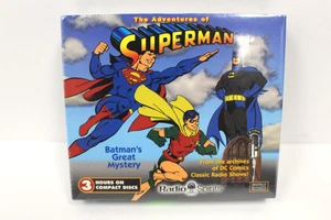 THE ADVENTURES OF SUPERMAN Batman Great Mystery 3xCD DC Comics Sealed - Picture 1 of 2