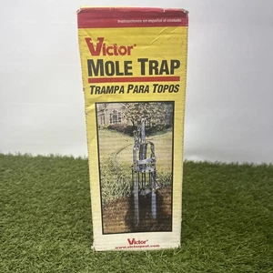 Victor Kolben Stil Maulwurf Falle Stahlspieß Modell 0645 Made in USA - Bild 1 von 6