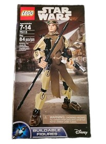 LEGO Star Wars 75113 Rey Buildable Figure NEW SEALED  Damaged BOX