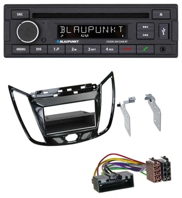 Blaupunkt USB MP3 Bluetooth DAB CD Autoradio für Ford C-Max Kuga Klavierlack sch - Bild 1 von 4