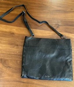 THE SAK TOMMY CROSSBODY BAG LEDER HANDTASCHE SCHWARZ TOP - Bild 1 von 6