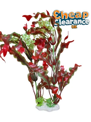 AQUARLINE Großes Aquarium Aquarium Pflanze Dekoration Ornament Realistisch ABVERKAUF