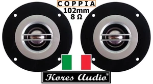2 Pz Kores Audio KT-SW30F Titanium Tweeter da 4" 102mm a Cupola 2x100W RMS 8 Ohm - Foto 1 di 12