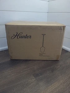 Hunter Brushed Nickel One Light Pendant - Picture 1 of 5