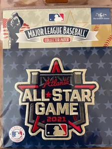 2021 MLB ASG ALL STAR JERSEY PATCH ATLANTA BRAVES OFFICIALLY LICENSED LIMITED - Picture 1 of 1