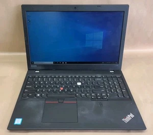 Lenovo ThinkPad L580 Intel Core i5-7300U @ 2.6GHz 8GB RAM 256GB SSD W10P *READ* - Picture 1 of 9
