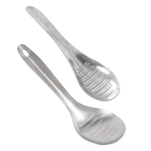 Ginger Garlic Grater Grinder Spoon Baking Nonslip Handle Dining Kitchen Tool - Picture 1 of 14